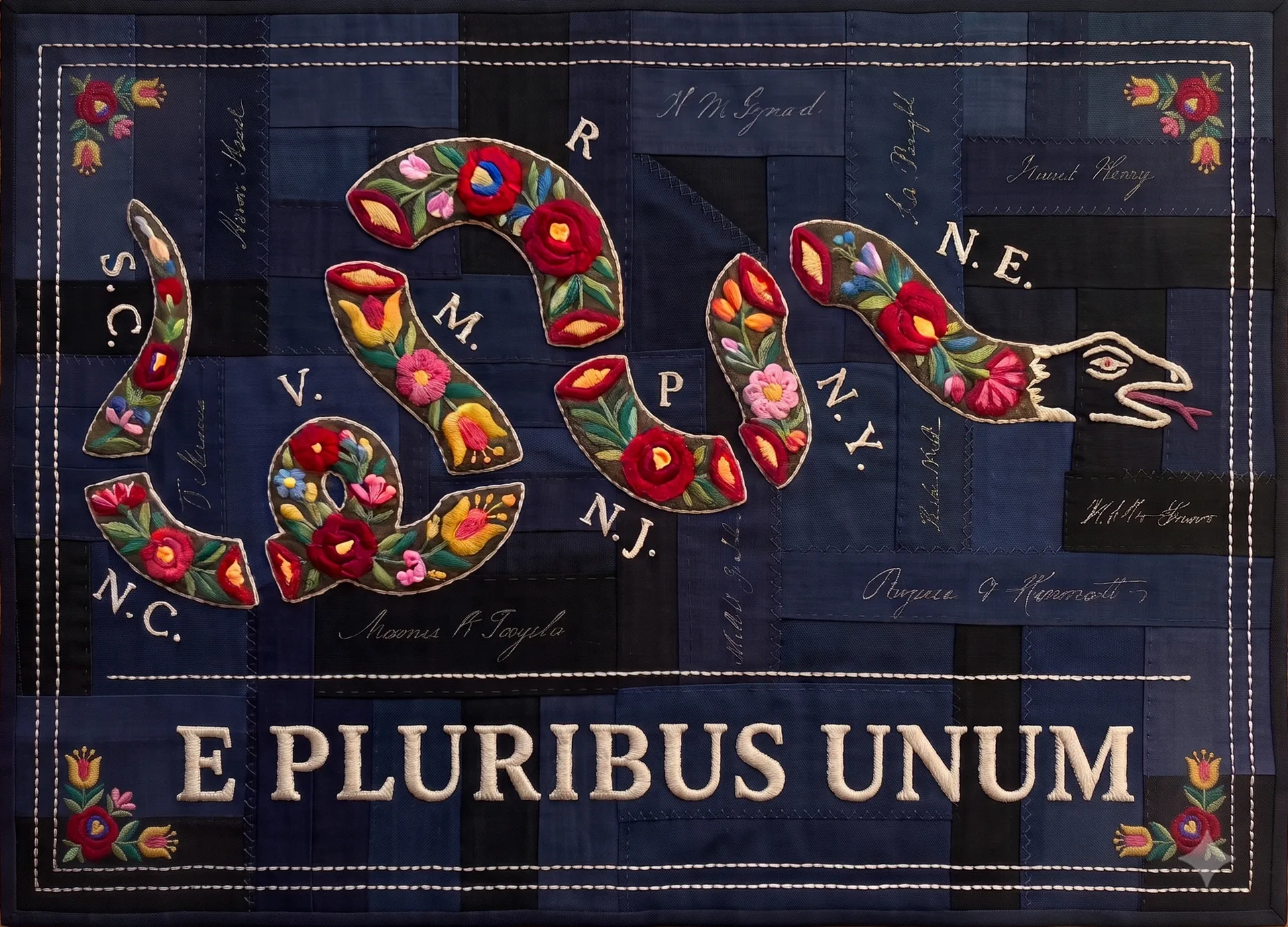 America's Tapestry Travels Overseas